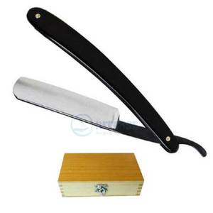 Maquinilla de afeitar recta profesional con logotipo personalizado, instrumento de belleza, herramienta de barbero de acero inoxidable Premium para suministro al por mayor - Product Image 3