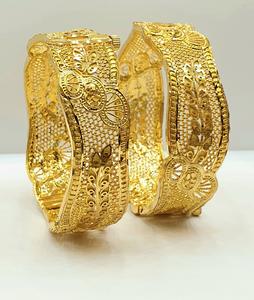 Venta al por mayor de alta calidad 24K chapado en oro de acero inoxidable Pulseras de Moda brazaletes con estilo 24K chapado en oro de acero inoxidable joyería - Product Image 1