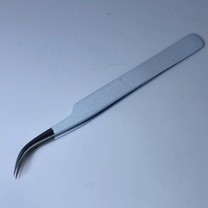 แหนบขนตาปลอมสแตนเลสคุณภาพดีตรงและโค้งแหนบขนตาด้านบนอุปกรณ์ต่อขนตา - Product Image 5