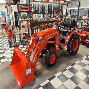 Under 40HP Tractor for Kubota B2301 B2380 B2601 new condition with front loader for mid range farm and gardens - Product Image 1
