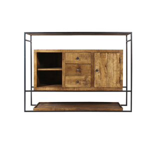 Aparador de metal y madera de mango Marcel - Product Image 1