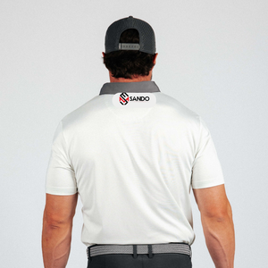 เสื้อโปโลสำหรับเล่นกอล์ฟเสื้อโปโลผ้าถักกันความชื้นผ้าวิค - Product Image 2