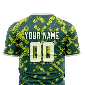 Camiseta de Fútbol Unisex de Diseño Personalizado a Precio Económico, 100% Poliéster, Secado Rápido, Transpirable, de Alta Calidad, Color y Logotipo Personalizables - Product Image 2