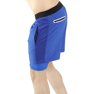 กางเกงขาสั้นผู้ชายผ้าสแปนเด็กซ์/โพลีเอสเตอร์พรีเมียม เอวยางยืด ทรงสบาย ระบายอากาศดี เหมาะสำหรับใส่ลำลองในฤดูร้อน ขายส่งจากโรงงานโดยตรง - Product Image 3