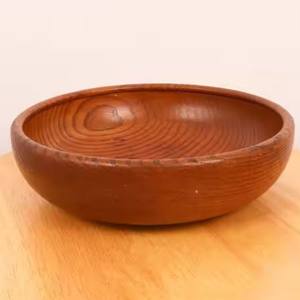 Cuenco de madera hecho a mano para cocina, utensilios de cocina ecológicos, cuenco biodegradable para servir, decoración sostenible para el hogar - Product Image 5