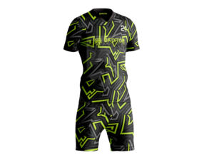 Ensemble d'uniformes de football personnalisés, design adapté à tous les niveaux, service OEM avec technique de coupe automatisée, kit d'équipe complet avec logo - Product Image 4