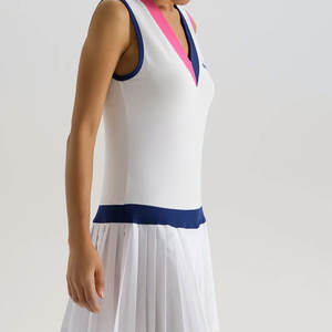 Robe de tennis confortable en spandex et nylon, légère, respirante, extensible, pour femmes, design personnalisé - Product Image 5