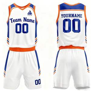 Uniforme de Baloncesto de Primera Calidad, Transpirable, Ligero, Jersey de Baloncesto para Competición, Conjunto de Uniforme de Baloncesto - Product Image 4