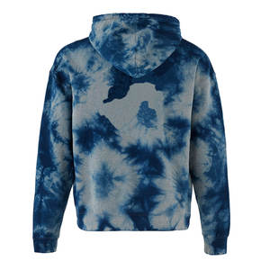 Pulls à capuche en molleton tie-dye pour hommes, 100 % coton, de qualité supérieure, coupe ample, coupe-vent, collection hiver 2025 – Vente en gros - Product Image 2