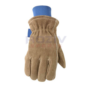 Guantes de Seguridad de Cuero de Alta Calidad, Antideslizantes, con Protección UV, Cierre con Cordón, Correa de Muñeca Ajustable, Personalizables - Product Image 3