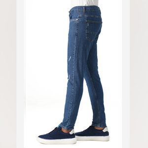 กางเกงยีนส์ฮิปฮอปทรงหลวมสำหรับผู้ชายกางเกงยีนส์แฟชั่นใหม่ล่าสุด - Product Image 5