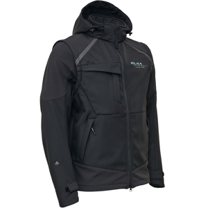 Veste Softshell ELKA RAINWEAR WORKING XTREME Noir Imperméable - Product Image 2