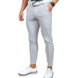 2025 personnalisé respirant Golf vêtements hommes pantalon taille haute jambe droite costume Golf pantalon pantalons de sport pour hommes - Product Image 4