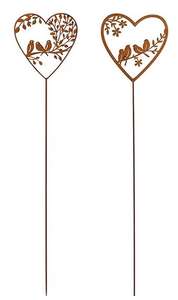 Estacas de jardín de metal decorativas con estilo para patio de césped y jardín para agregar elegancia y atractivo rústico al aire libre - Product Image 6