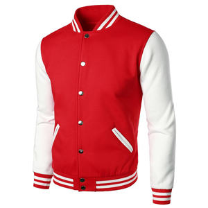 Mens Junior Varsity Letterman Jacket Custom High-quality Embroidery Logo Winter Stand Collar for Men - Product Image 2