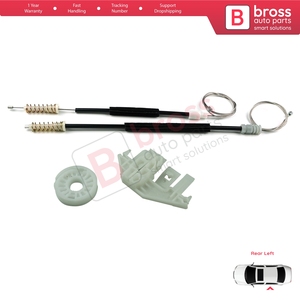 ชุดซ่อมแซมตัวควบคุมหน้าต่าง BWR5434ประตูด้านหลังซ้ายสำหรับ8B 406 8E/F 1995-2004 0130821925ประตู4/5 - Product Image 3