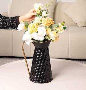 Premium Handmade Iron Flower <b>Vase</b> Modern Decorative <b>Vase</b> for Home Interior Flower <b>Vase</b> Home Decor Modern Creative Zahid EXports - Product Image 4