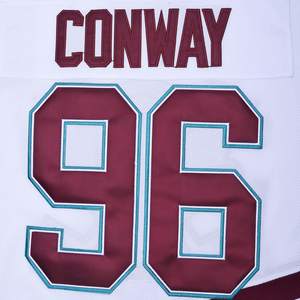 Maillot de hockey sur glace personnalisé pour adultes Charlie Conway # 96 banques # 99 Razers Impex Vêtements de sport respirants antibactériens grande taille - Product Image 6