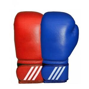 Gants de boxe professionnels en cuir synthétique de haute qualité de 8oz Logo personnalisé pour l'entraînement et le combat en arts martiaux - Product Image 1