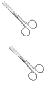 Tijeras Quirúrgicas Profesionales de 16.5cm para Suministros Hospitalarios, Hoja Recta de Corte Inverso, Acero Inoxidable, Herramienta de Grado Médico - Product Image 4