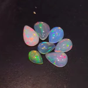 274 pièces d'opale éthiopienne naturelle 9x7 10x8 13x9 16x12 20x15mm ovale 8 9 10 11mm cabine ronde 540 Cts Lot Iroc ventes de pierres précieuses US $1050 - Product Image 2