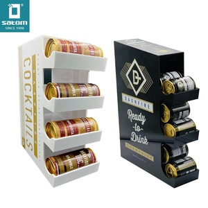 Satom tùy chỉnh Acrylic hiển thị rượu vang đứng 50ml chai truy cập trọng lực hiển thị - Product Image 3