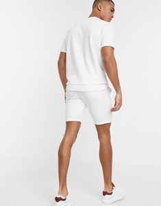 เซ็ตเสื้อยืดและกางเกงขาสั้นสำหรับผู้ชายชุดเสื้อผ้าสองชิ้นสำหรับเล่นกีฬาแบบลำลอง100% โลโก้ได้ตามต้องการ2025 - Product Image 3