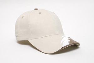 Venta al por mayor de 100% algodón de 6 paneles gorras de béisbol para hombres y mujeres con logotipo bordado gorra deportiva y sombrero - Product Image 4