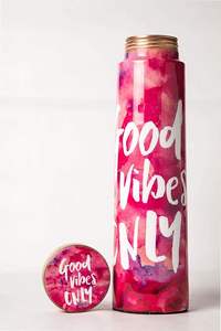 ขวดน้ำทองแดงแท้เคลือบเงาพิมพ์ลายสวยงามระดับไฮเอนด์  รักษ์โลก ความจุขนาดใหญ่ ดีไซน์สั่งทำได้ สไตล์คลาสสิก - Product Image 2