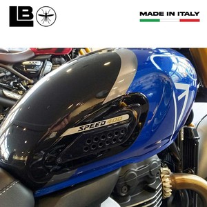 Adesivi Protettivi Laterali 3D Compatibili con Triumph Speed 400, Protezioni per Serbatoio Moto - Product Image 3