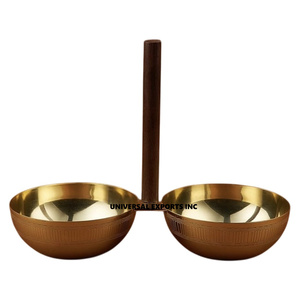 Tazón de Chocolate blanco con estilo clásico hecho a mano de alta calidad, bandeja de tazón ecológica de Metal, técnica pulida para postres dulces - Product Image 6