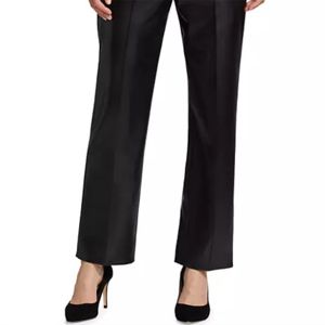 Pantalon en similicuir pour femmes personnalisé OEM avec poches-Design tendance et fonctionnel - Product Image 5