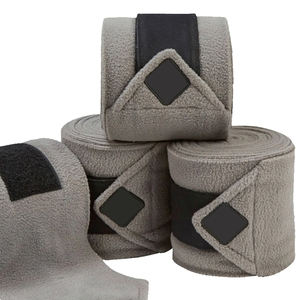 Bandage en polaire pour jambes, choix de couleurs, taille cheval, bandages polo en toutes couleurs, sac en plastique, emballage personnalisé doux - Product Image 4