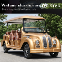 Voiture électrique Go Star (GCC/Eec/Dot/CE) 8+ places, autonomie de 90 km, garde au sol de 250-300 mm, vitesse de 30 km/h