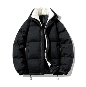 Top vente hommes respirant léger et coupe-vent extérieur ourlet réglable poignets bouffée bulle veste à capuche - Product Image 3