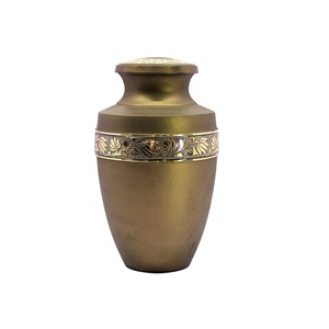 Urna Funeraria de Alta Gama para Adultos, Moderna, de Latón, Ecológica, Hecha a Mano, con Capacidad de 4-5L, Urna de Mesa para Guardar Cenizas Funerarias, Venta al por Mayor - Product Image 3