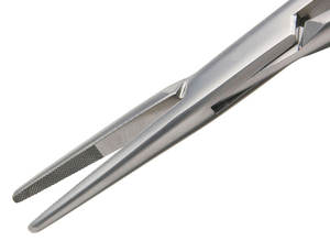 Renix International 300mm Wannsteen Soporte de Aguja de Carburo de Tungsteno de Mandíbula Larga 0,5mm Paso de Serración Manual de Acero Inoxidable - Product Image 5