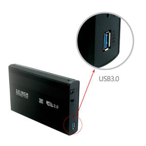 กล่องใส่ฮาร์ดดิสก์ SATA อลูมิเนียมขนาด 3.5 นิ้ว แบบ USB 3.0 สำหรับเดสก์ท็อป รองรับฮาร์ดดิสก์ขนาด 3.5 นิ้ว - Product Image 5