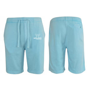 Wholesale Custom Breathable <b>Men</b> Cotton <b>Sweat</b> <b>Short</b> Elastic Waist Drawstring Side Pockets Fitness Gym Plus Size <b>Men</b> <b>Shorts</b> Unisex - Product Image 1