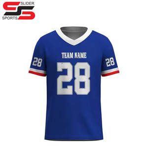 Ventes en gros de maillots de football américains personnalisés de qualité supérieure, nouveaux arrivages, maillots de football par sublimation - Product Image 3