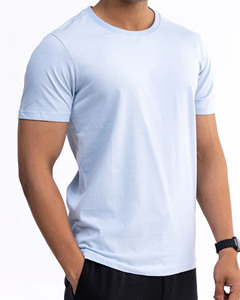 เสื้อยืดคอกลมผู้ชายผ้าฝ้ายทรงปกติ แขนสั้น สไตล์ลำลอง สตรีทแวร์ - Product Image 6