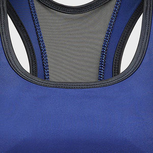 Soutien-gorge de sport léger à maintien élevé pour femme, respirant, séchage rapide, couleur unie, tissu en élasthanne/polyester, tailles personnalisables - Product Image 5