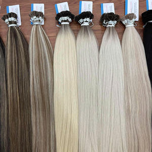 Pointe de kératine vietnamienne Extensions de cheveux humains Piano Couleur Remy Double dessiné Pre Bond I Tip Cheveux humains - Product Image 6