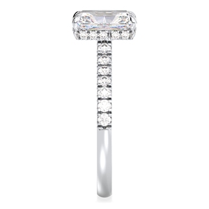 REYES Venta Directa de Fábrica 14K Oro 3,49 Quilates Moissanite Anillos de Compromiso para Mujeres Diseño Elegante Boda Joyería Fina - Product Image 5