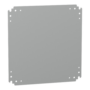 Piastra di Montaggio Metallica SCHNEIDER ELECTRIC NSYPMM55 500x500mm per Contenitori Elettronici e Strumentali, Contenitore PLA - Product Image 1