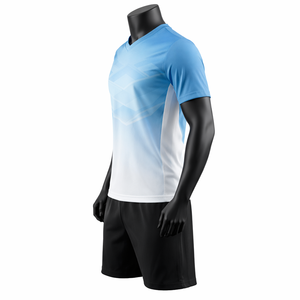 Conjunto de Uniforme de Voleibol Personalizado para Hombre, Camiseta y Pantalones Cortos de Secado Rápido, Transpirables, de Poliéster Sublimado, Kit de Equipo - Product Image 3