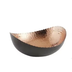 Antique Hammered <b>Metal</b> Serving <b>Bowl</b> Round Shape Highest Quality Premium Look Soup and Fruit Salad <b>Bowl</b> for Hotel and Restaurant - Product Image 6