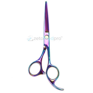 Tijeras de Peluquería de Titanio Arcoíris, Herramientas de Peluquería de Alta Calidad, Tijeras de Titanio Arcoíris para Barberos - Product Image 4
