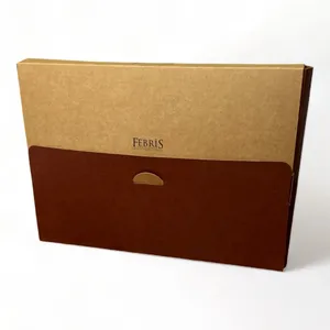 Wholesale Folder Cardboard File Customized Color and Size Offset Printed File Service Brochure Folder Magazine Catalog