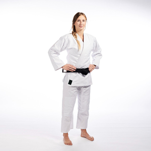 Uniforme de Judo Listo para Competencia, para Luchadores Profesionales, Tejido Doble de Algodón, Rodillas Reforzadas, Bordado Personalizado - Product Image 6